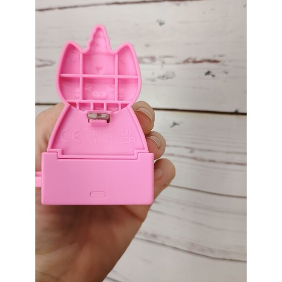 Gabby's Dollhouse Kitty Narwhal's Carnival Room Unicorn Mini Ring Toss Game Toy - Picture 5 of 6